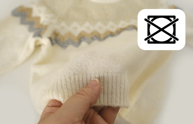 Een wollen trui stop je beter niet in de droogkast